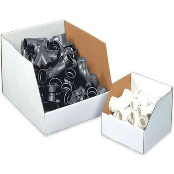 Jumbo Open Top Bin Boxes 20 in. x 18 in. x 10 in.