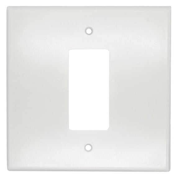 Jumbo Over Sized Paintable Wall Plate, Rocker Switch or GFCI