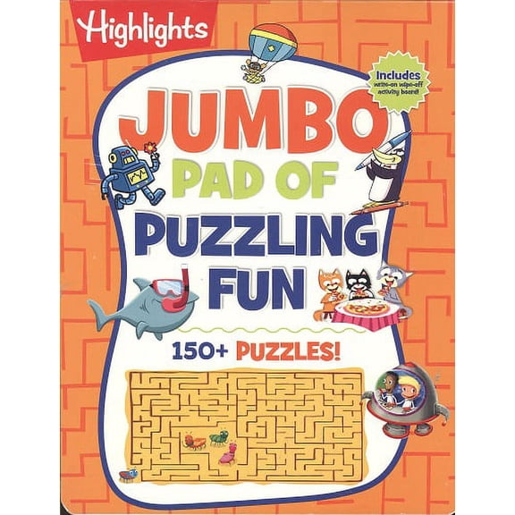 Jumbo Pad of Puzzling Fun