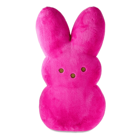 Jumbo Peeps 36 Inch Easter Bunny Plush Stuffed Animal Toy Easter Decoration (Pink)