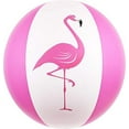 thumbnail image 1 of CocoNut Outdoor 27" Jumbo Pink Flamingo Beach Ball - Large 27 Inch Inflatable Beach Ball - Great for Summer Parties & Swim Events, 1 of 1