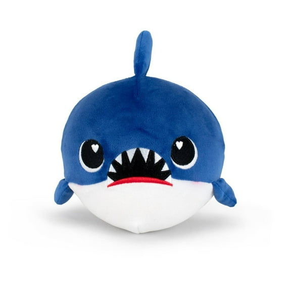 Jumbo Plushy Skwishy Neptune the Blue Shark Slow Rise Foam Plush Toy