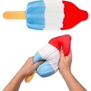 Jumbo Popsicle Squishy Ice Cream Squishies Toy, Large Realistic Slow Rising Food Fidget Toy for Stress Relief & Anxiety Relaxation