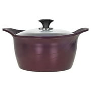 Jumbo Pot 7 Quart Nonstick Stock Pot Cookware w/Lid. INDUCTION COMPATIBLE