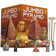 Piano Potato Pyramids Dig Kit for Kids Ages 6-12,Ancient Egyptian Civilization Excavation Set Including Mummy Case Sun God Great Sphinx and More,STEM Science Educational Toys Archaeology Gifts