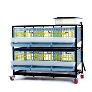 Quail Cage - 2 Layer Flooring Options Jumbo Quail