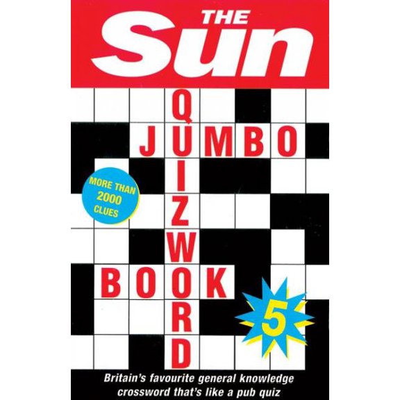 Pre-Owned Jumbo Quizword Sun Jumbo Quizword Book 5, Book 05, (Paperback)
