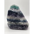 thumbnail image 1 of Jumbo Rainbow Fluorite Rough Stones, Natural Rainbow Fluorite, Raw Fluorite Crystals (4-5 lbs), 1 of 9