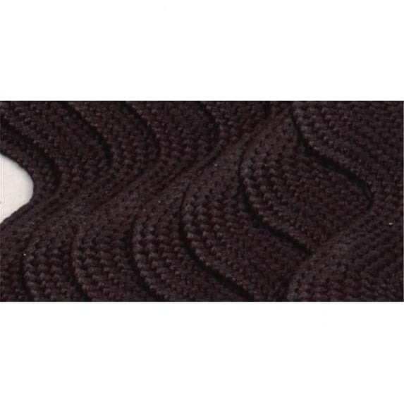 Jumbo Rick Rack 5-8 in. 2-1-2 Yards-Black