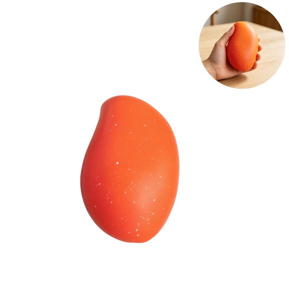 Jumbo Scented Mango Soft Toy, Giant Slow Rising Simulation Golden Mango Fruit Stress Relief Squeeze Toy, Large Fragrance Decompression Fidget Toy for Kids Adults Decor Gift