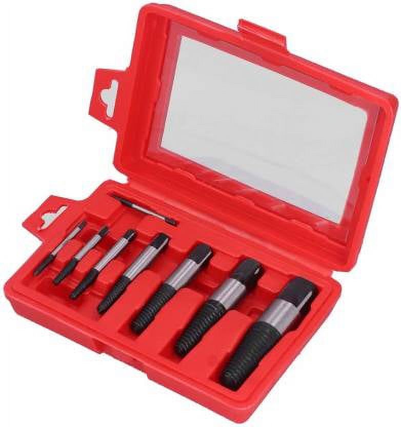 Jumbo Screw Extractors Set Easy Outs Broken Bolt Stud Remover 8 pc