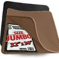 Jumbo Size Cat Litter Trapper by iPrimio Litter Mat, EZ Clean Cat Mat, Litter Box Mat Water