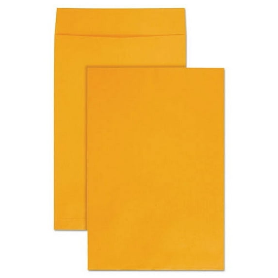 "Jumbo Size Kraft Envelope, Fold Flap Closure, 12.5 X 18.5, Brown Kraft, 25/pack | Bundle of 2 Packs"