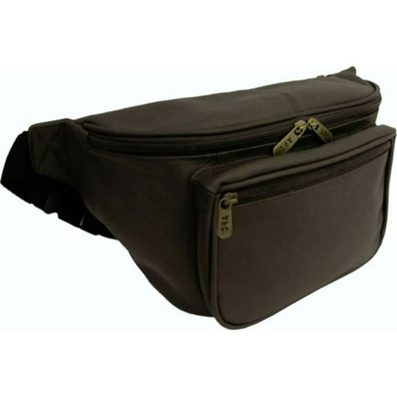 Jumbo Size Leather Fanny Pack