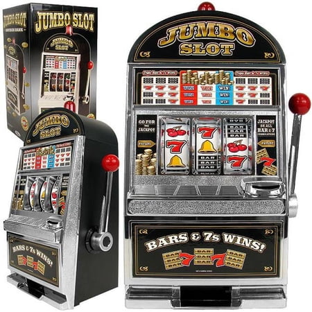 Jumbo Slot Machine Bank - Authentic Replication
