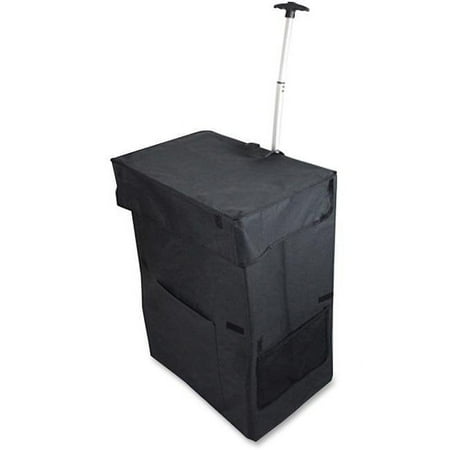 Jumbo Smart Cart Rolling Multipurpose Collapsible Cart - Black