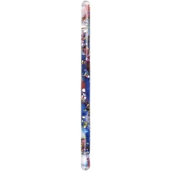 Jumbo Spiral Glitter Wand a 12" Wonder Glitter Tubes for Kids (Blue/Red)
