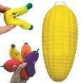 thumbnail image 1 of Jumbo Squishies Slow Rising Squishy Corn Charms Fruit Squishies Cream Scented Stress Relief Kawaii Butter Squishy Cheese Squishy Big Squishy, 1 of 4