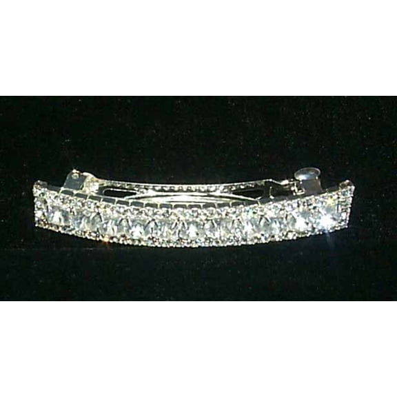 Jumbo Stone Center Row Barrette #3060