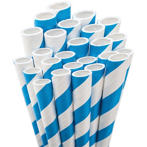Jumbo Straw Unwrapped, 73/4", 50/Pkg