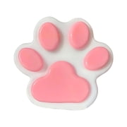 Jumbo Taba Squishy,Cat Paw Premium Taba Skin-like Texture Squeezer, Oversized Animal Hand Fidget for Deep Relaxation, Durable Desktop Pressure Reliever 15cm Pink