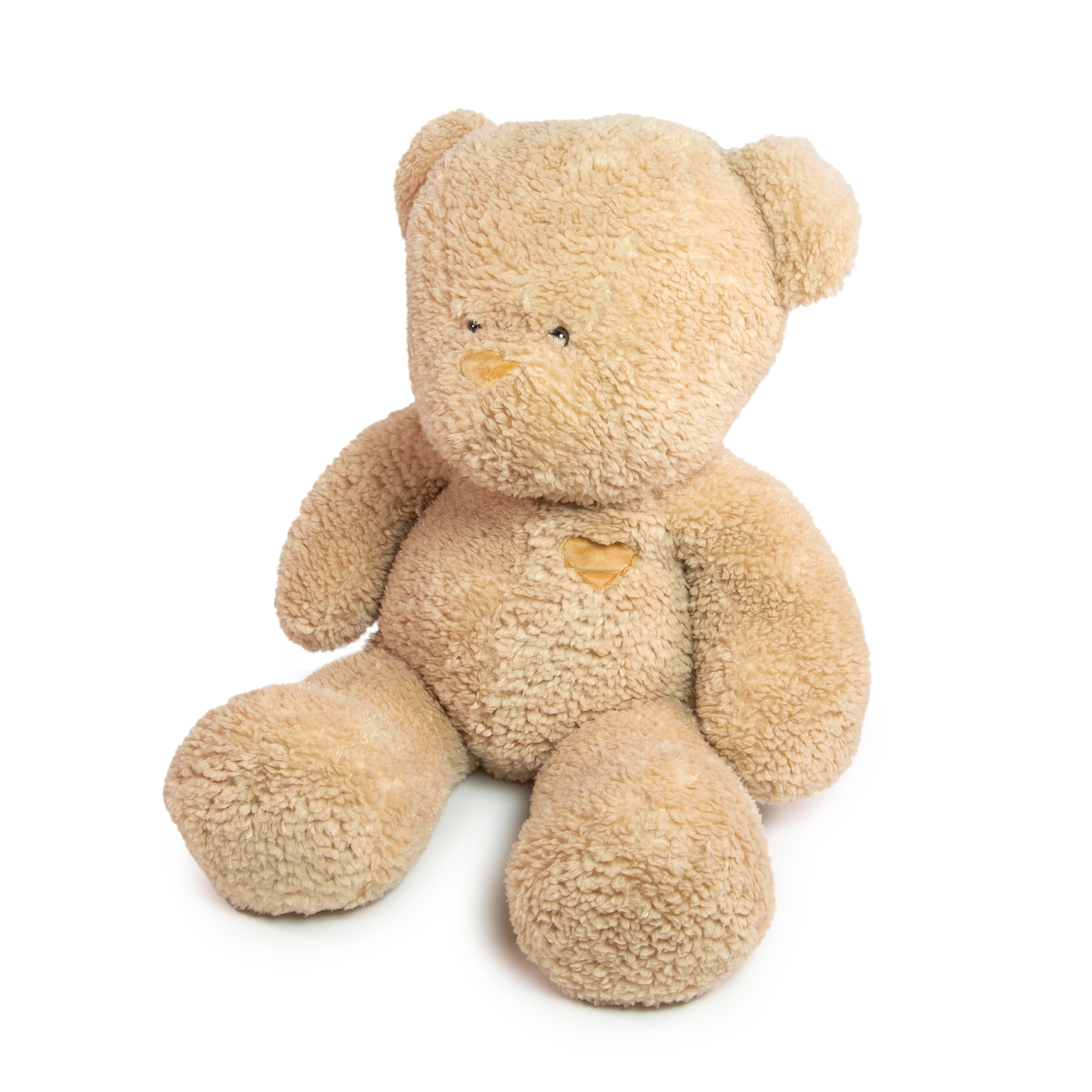 Jumbo  Tan Valentine Plush Bear, Way To Celebrate, 3+ Years - image 1 of 5
