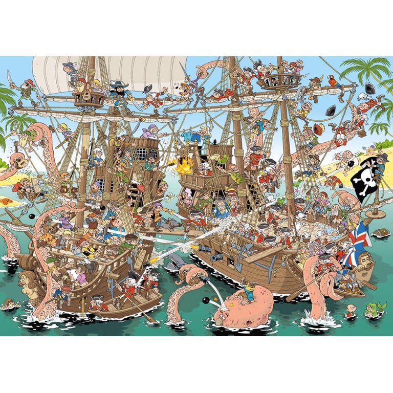 Jumbo The Pirates (Pieces of History) 1000 Piece Nautical