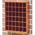thumbnail image 1 of Jumbo Wall Hanging Wooden Shot Glass Display Case - Natural, 1 of 2