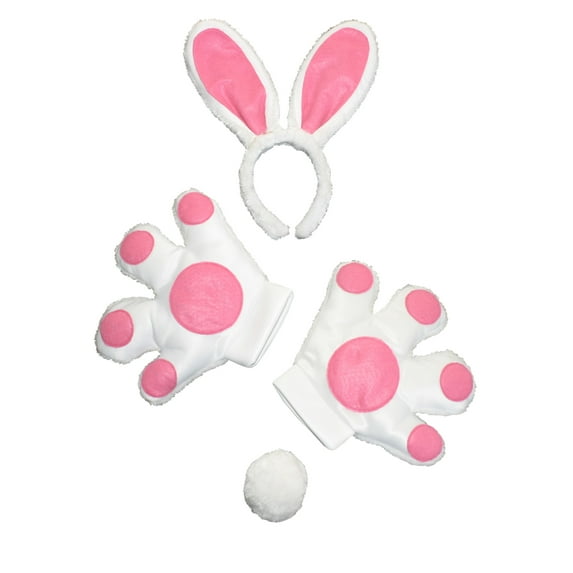 Jumbo White Bunny Accessory Kit