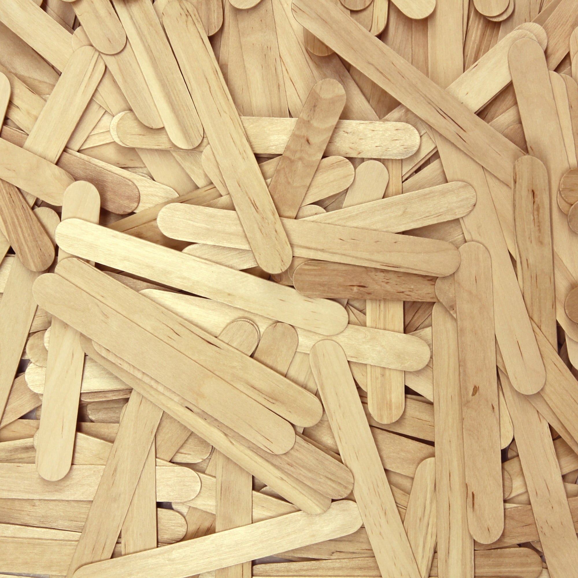 Chenille Kraft Wood Jumbo Craft Sticks, Natural, 500/Box