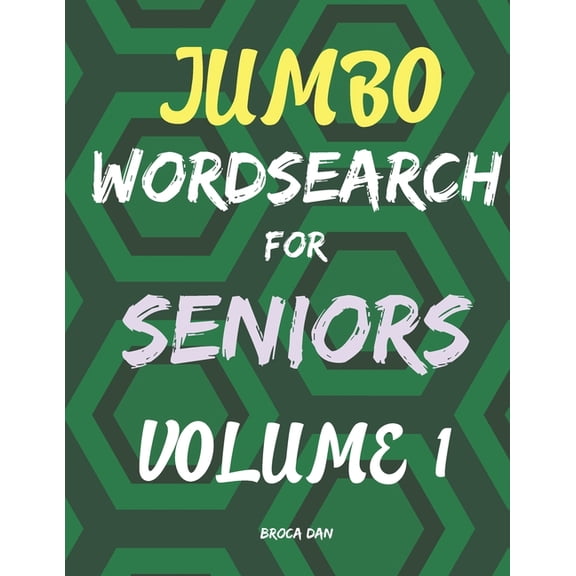 Jumbo Word Search for Seniors: 200 Large Jumbo Wordsearch for Seniors: 200 Stimulating Puzzles in Large Print, (Paperback)