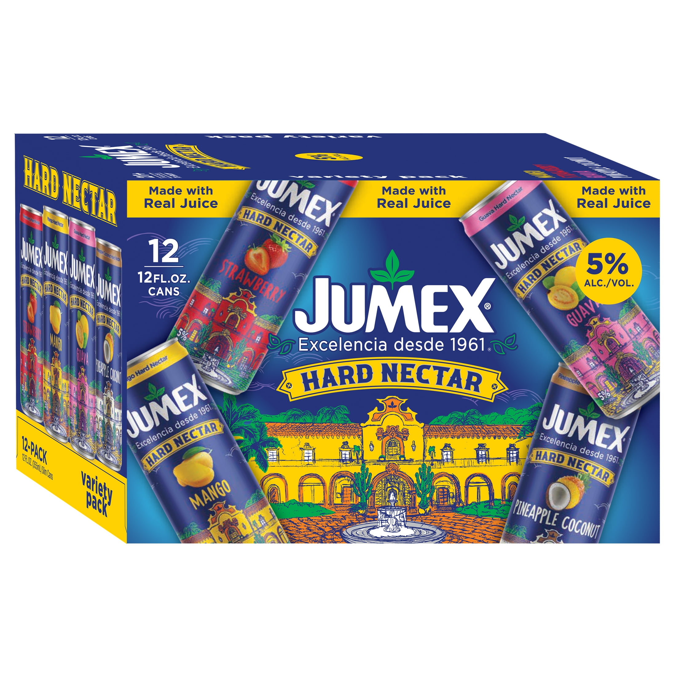 Jumex Hard Nectar Variety 12oz (Pack of 12)