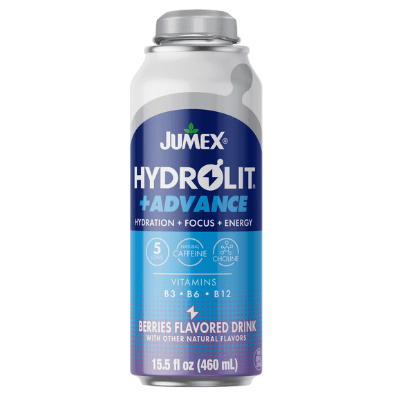Jumex Hydrolit +Advance Berries Flavored Drink 12/15.5 fl oz - Walmart.com