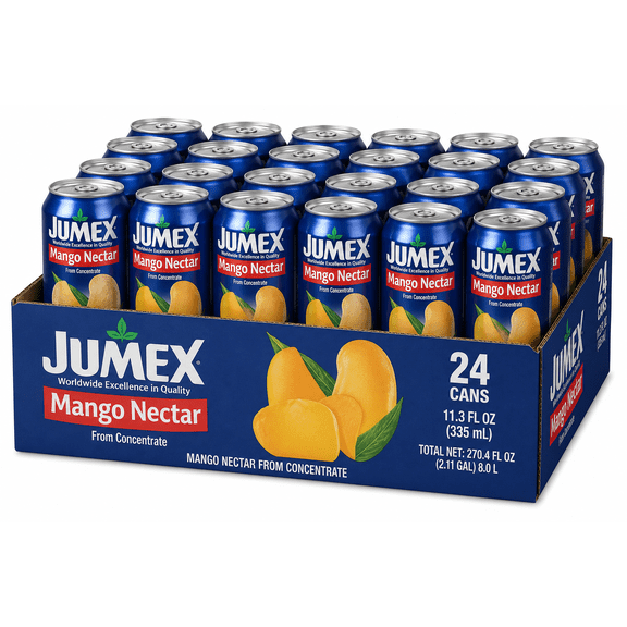 Jumex Mango Nectar Juice 11.3 Fl Oz Cans (24 Pack)