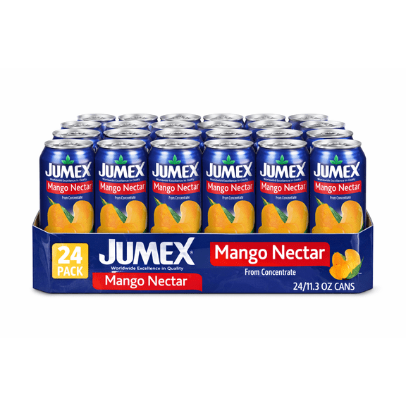 Jumex Mango Nectar Juice Drink 11.3 oz Cans 24 Pack Tropical Mango Beverage