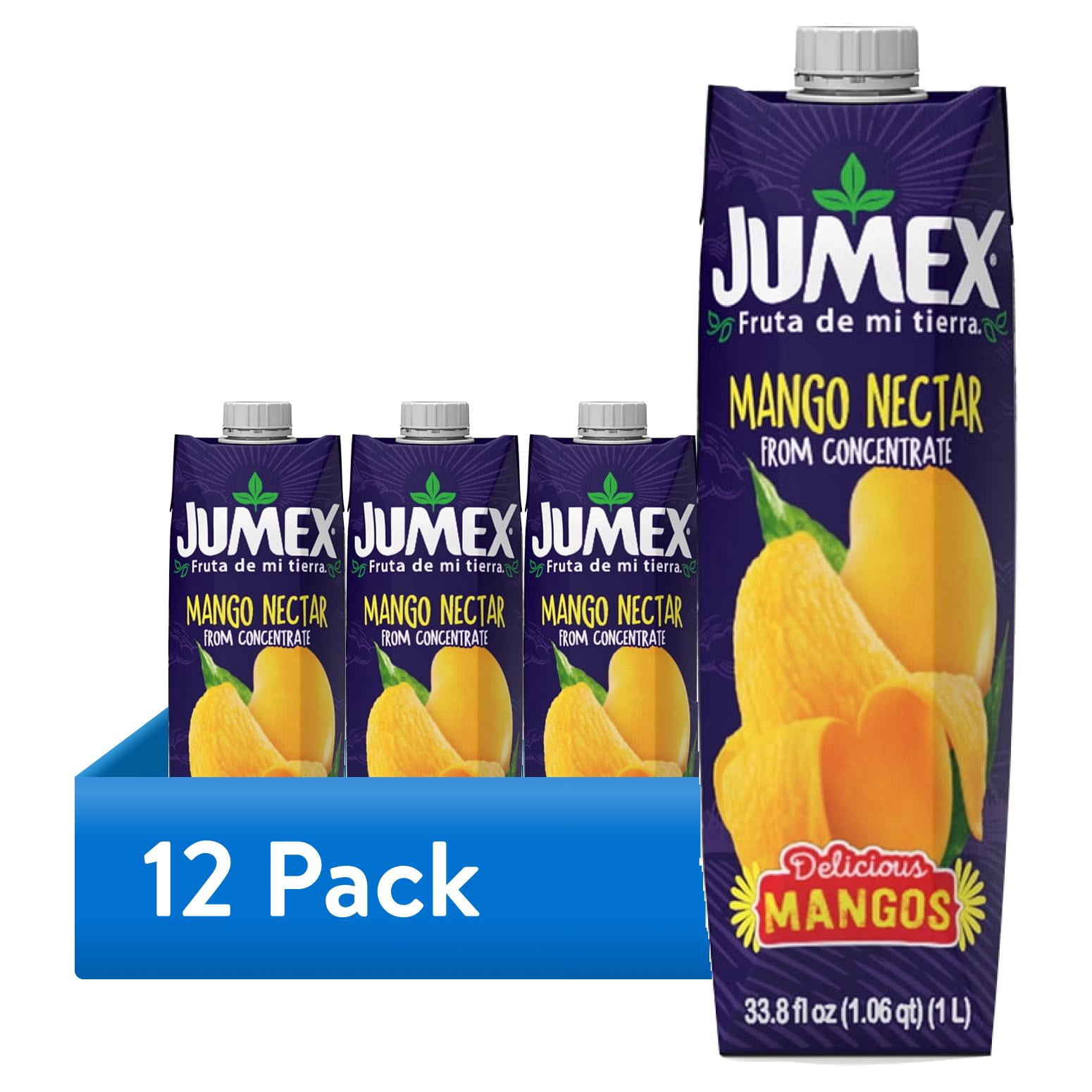 (12 pack) Jumex Mango Nectar Juice, 33.8 fl oz