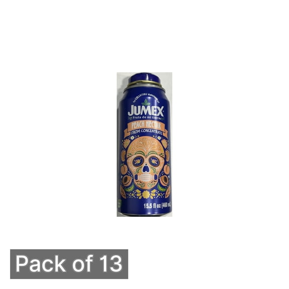Jumex Peach Nectar, 16 fl oz Can (Pack of 13)