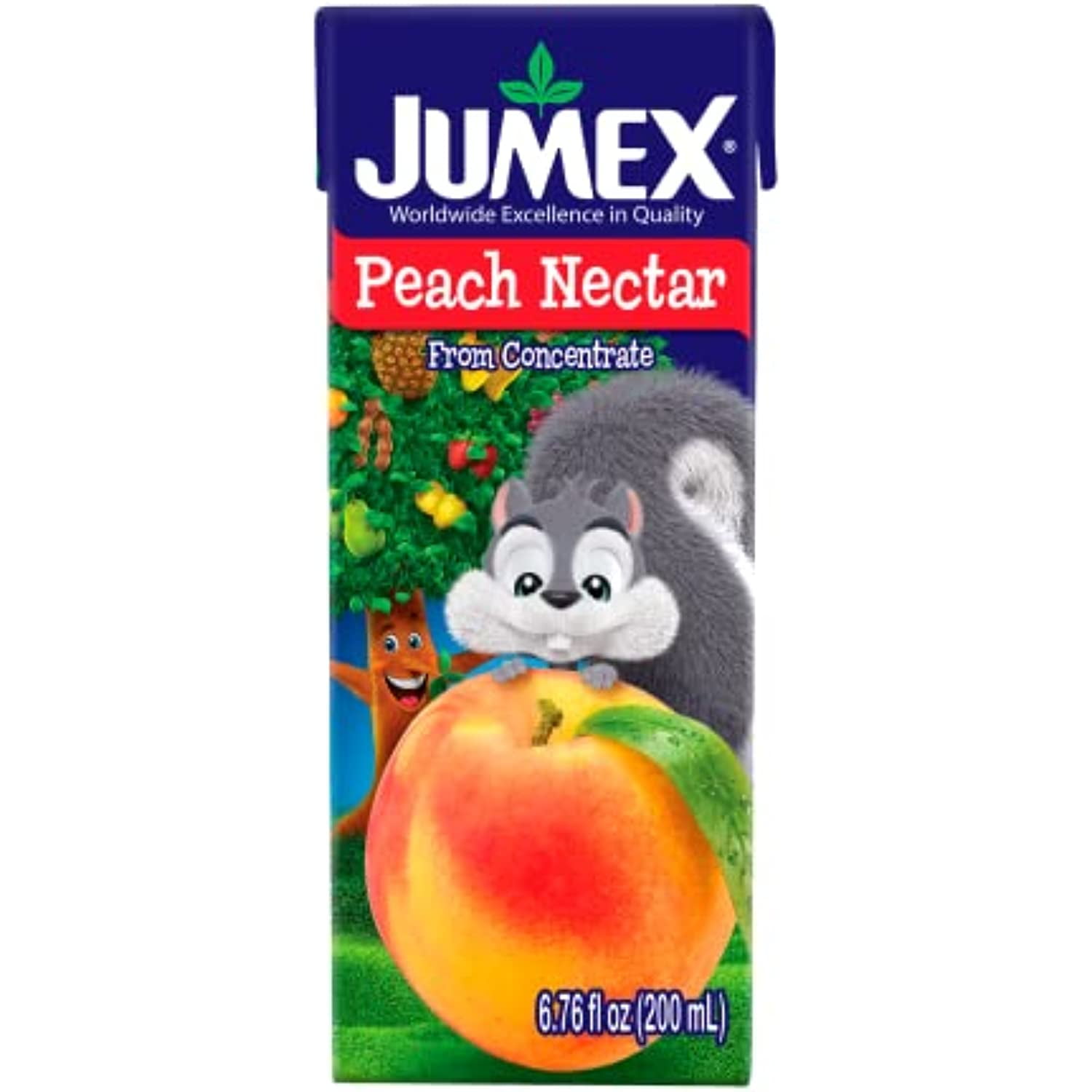 Jumex Peach Nectar, 6.76 Fl Oz Recyclable Box ThreePack (Pack Of 8