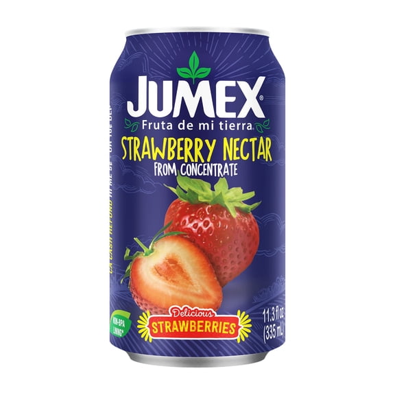 Jumex - Refreshing Strawberry Nectar Beverage - 11.3 OZ, Case of 24