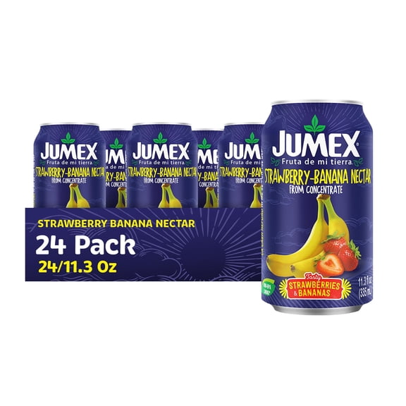 Jumex Strawberry And Banana Nectar, 11.3-Ounce (Pack of 24)