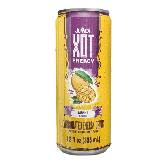 Jumex XOT Mango Sparkling Energy Drink, 11.3 oz