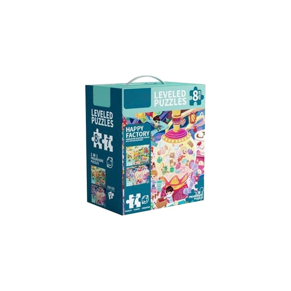Jumi Kids Puzzle H8 Level DreamWorks for Ages 7-10, 0.06 Inch Thick, Brain Development Toy, Birthday Gift