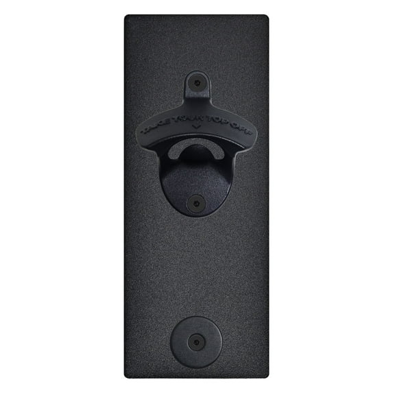 Jumiok Fridge Magnetic Bottle Opener Wall Mount Magnet Beer Cap Catcher for Metal Refrigerator