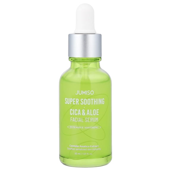 Jumiso Super Soothing Cica & Aloe Facial Serum, 1.01 fl oz (30 ml)