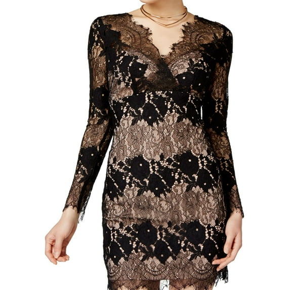 Jump Apparel Womens Fringed A-line Bodycon Dress 003 1/2 - Juniors