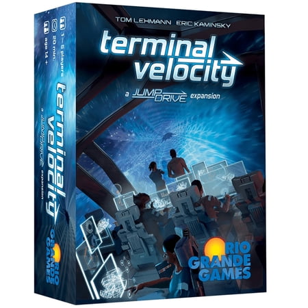 Jump Drive: Terminal Velocity Expansion - Galaxy Race Card Game, An Expansion For Jump Drive Base Game - Galaxy Race Card Game, Rio Grande Games, 1-5 Players, 30 Minute Playing Time