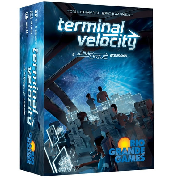 Jump Drive: Terminal Velocity Expansion - Galaxy Race Card Game, An Expansion For Jump Drive Base Game - Galaxy Race Card Game, Rio Grande Games,  1-5 Players, 30 Minute Playing Time