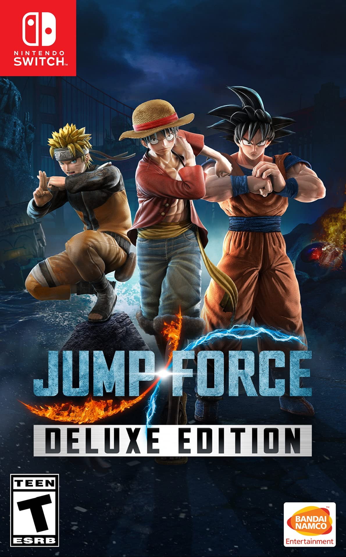 Nintendo Switch - Jump Force Deluxe Edition (Code in a box