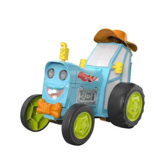 Jump Fury Stunt Car, Jumpfury Stunt Car with Lights & Music, Crazy Jumping Car Toys, Jump Fury Tractor, Jump Fury Remote Control Tractor, Wireless Remote Dancing Stunt Car, For 4-12 Boys Girls(Green)