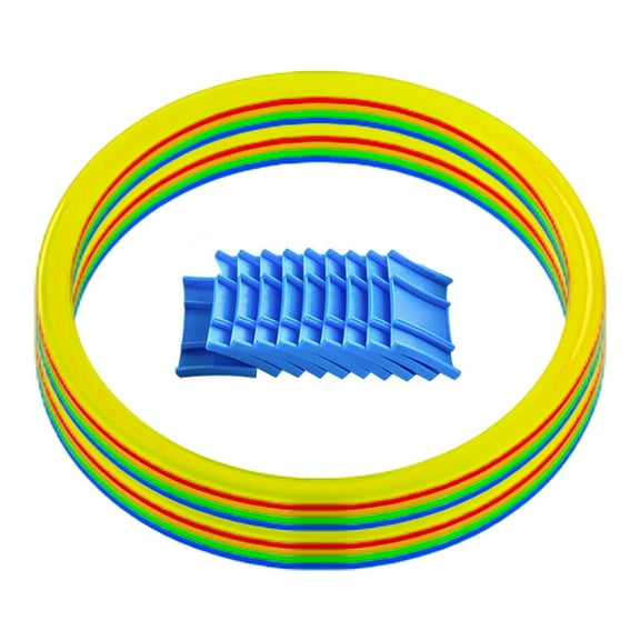 Jump Hoops Outdoor Physical Training Indoor Sport Game Kids Jumping Rings Toy